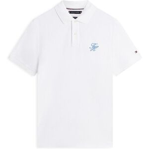 Tommy Hilfiger Poloshirt TH SCRIPT weiss L M Tommy Hilfiger Poloshirt TH SCRIPT weiss L M