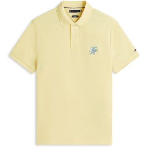 Tommy Hilfiger Poloshirt TH SCRIPT gelb M M Tommy Hilfiger Poloshirt TH SCRIPT gelb M M