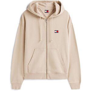 TOMMY JEANS Sweatjacke beige L M TOMMY JEANS Sweatjacke beige L M