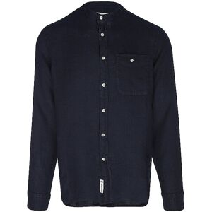 WOOLRICH Leinenhemd Regular Fit dunkelblau M M WOOLRICH Leinenhemd Regular Fit dunkelblau M M