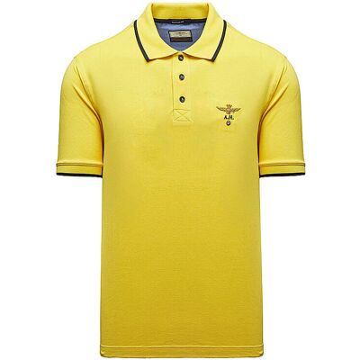 AERONAUTICA MILITARE Poloshirt gelb XL M AERONAUTICA MILITARE Poloshirt gelb XL M