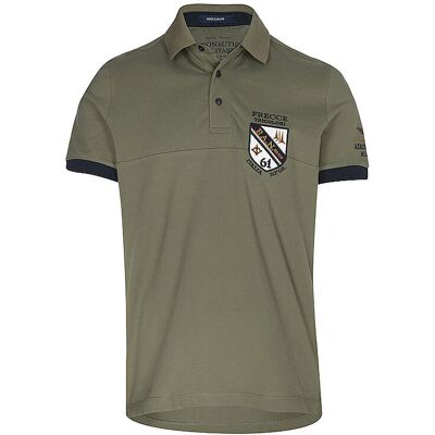 AERONAUTICA MILITARE Poloshirt olive XXXL M AERONAUTICA MILITARE Poloshirt olive XXXL M