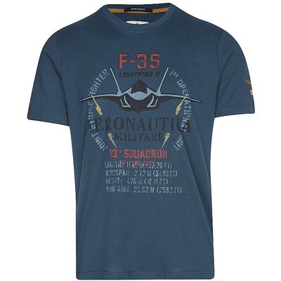 AERONAUTICA MILITARE T-Shirt blau XXL M AERONAUTICA MILITARE T-Shirt blau XXL M