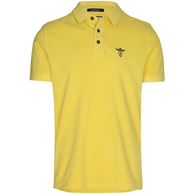 AERONAUTICA MILITARE Poloshirt gelb S M AERONAUTICA MILITARE Poloshirt gelb S M