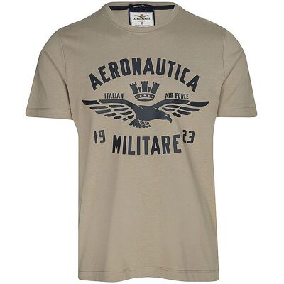AERONAUTICA MILITARE T-Shirt creme L M AERONAUTICA MILITARE T-Shirt creme L M