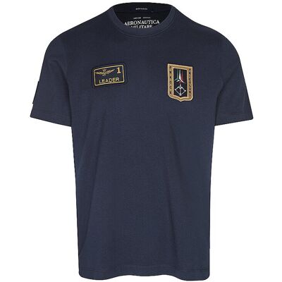 AERONAUTICA MILITARE T-Shirt blau M M AERONAUTICA MILITARE T-Shirt blau M M