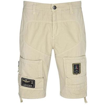 AERONAUTICA MILITARE Shorts beige 48 M AERONAUTICA MILITARE Shorts beige 48 M