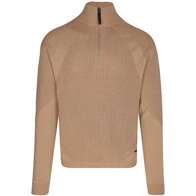 ALPHATAURI Troyer Pullover FLINT camel XXL M ALPHATAURI Troyer Pullover FLINT camel XXL M