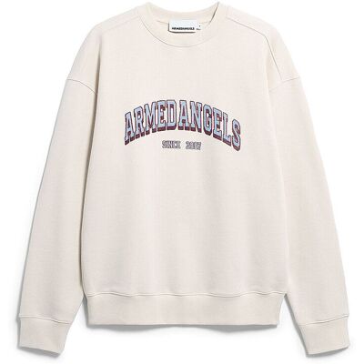 ARMEDANGELS Sweater Relaxed Fit WORDMARK creme XXL M ARMEDANGELS Sweater Relaxed Fit WORDMARK creme XXL M