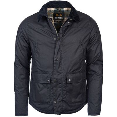 BARBOUR Jacke REELIN WAX dunkelblau M M BARBOUR Jacke REELIN WAX dunkelblau M M