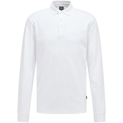 Boss Poloshirt Regular Fit PADO 11 weiss L M Boss Poloshirt Regular Fit PADO 11 weiss L M