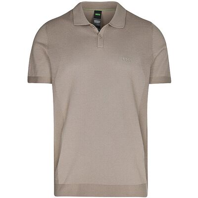 Boss Poloshirt KN_MOMENTUM-LITE beige S M Boss Poloshirt KN_MOMENTUM-LITE beige S M