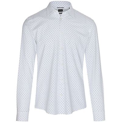 Boss Hemd Slim Fit ROAN weiss M M Boss Hemd Slim Fit ROAN weiss M M