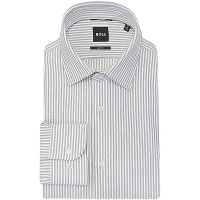 Boss Hemd Slim Fit hellgrün 44 M Boss Hemd Slim Fit hellgrün 44 M