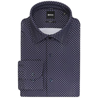 Boss Hemd Slim Fit P-HANK dunkelblau 40 M Boss Hemd Slim Fit P-HANK dunkelblau 40 M
