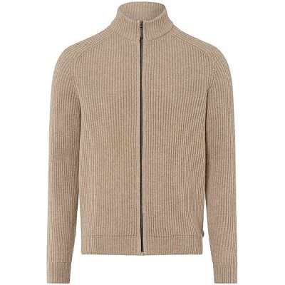 BRAX Strickjacke JORIS beige XXL M BRAX Strickjacke JORIS beige XXL M