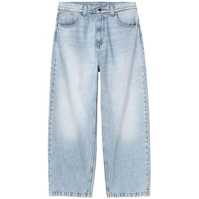 CARHARTT WIP Jeans Baggy Fit BRANDON hellblau L M CARHARTT WIP Jeans Baggy Fit BRANDON hellblau L M