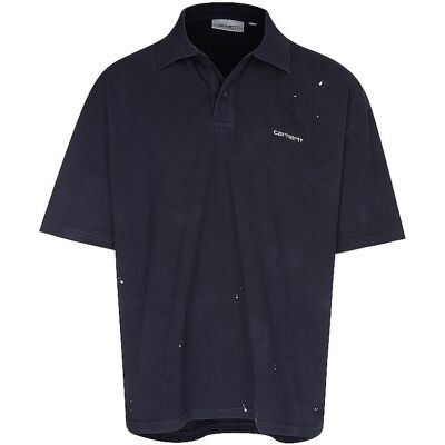 CARHARTT WIP Poloshirt PAINTER dunkelblau XL M CARHARTT WIP Poloshirt PAINTER dunkelblau XL M