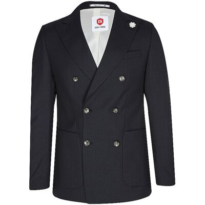 CG - CLUB OF GENTS Sakko Slim Fit PHINIX dunkelblau 52 M CG - CLUB OF GENTS Sakko Slim Fit PHINIX dunkelblau 52 M