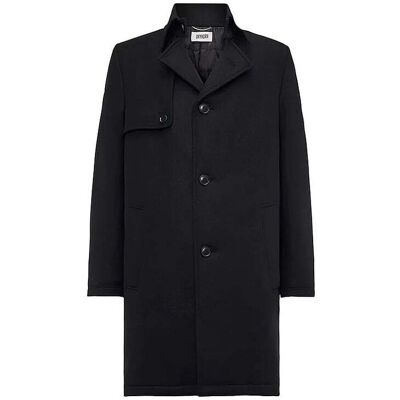 DRYKORN Wollmantel SKOPJE_C schwarz 54 M DRYKORN Wollmantel SKOPJE_C schwarz 54 M
