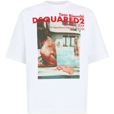 DSQUARED2 T-Shirt weiss M M DSQUARED2 T-Shirt weiss M M