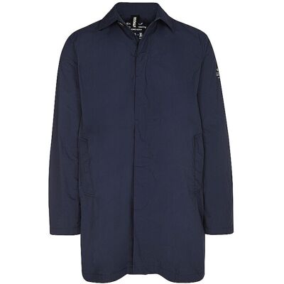 ECOALF Trenchcoat VESTAL blau S M ECOALF Trenchcoat VESTAL blau S M