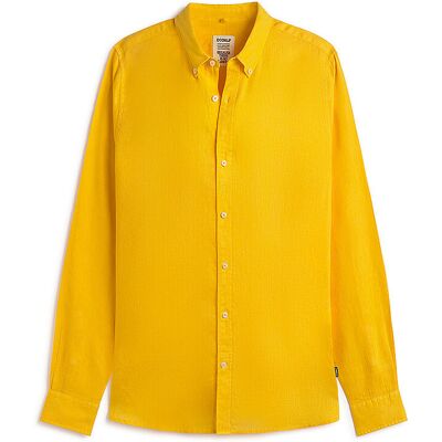 ECOALF Leinenhemd gelb L M ECOALF Leinenhemd gelb L M