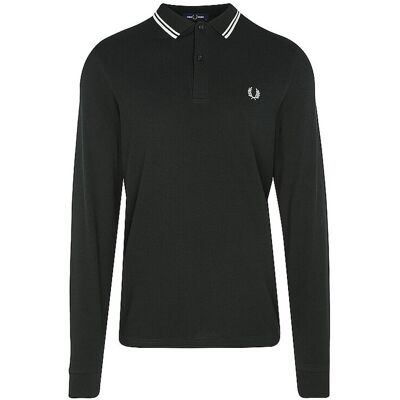 FRED PERRY Poloshirt dunkelgrün S M FRED PERRY Poloshirt dunkelgrün S M