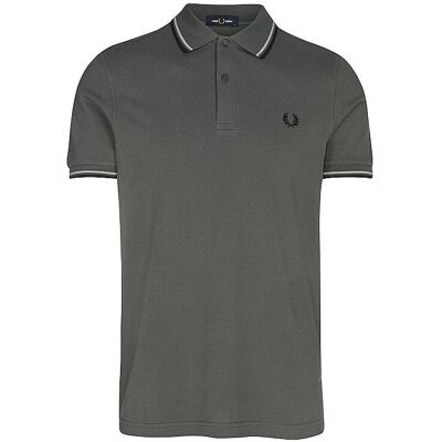FRED PERRY Poloshirt dunkelgrün XXL M FRED PERRY Poloshirt dunkelgrün XXL M