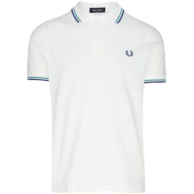 FRED PERRY Poloshirt weiss XL M FRED PERRY Poloshirt weiss XL M