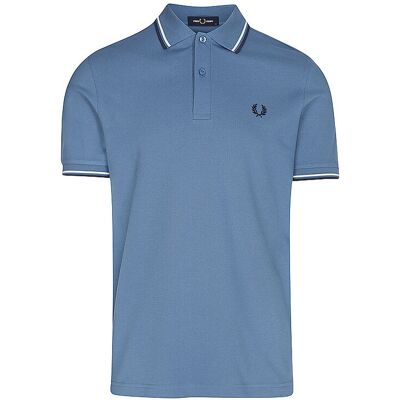 FRED PERRY Poloshirt blau XL M FRED PERRY Poloshirt blau XL M