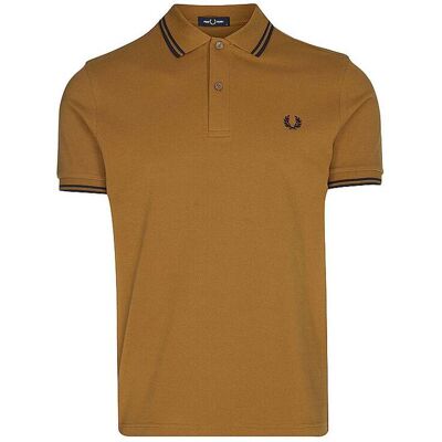 FRED PERRY Poloshirt camel XXL M FRED PERRY Poloshirt camel XXL M