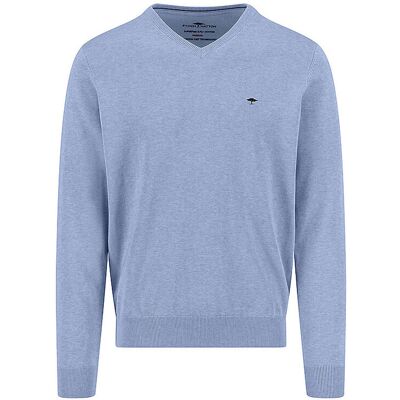 FYNCH-HATTON Pullover hellblau S M FYNCH-HATTON Pullover hellblau S M