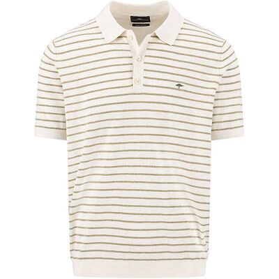 FYNCH-HATTON Poloshirt beige S M FYNCH-HATTON Poloshirt beige S M