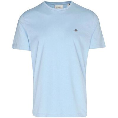 GANT T-Shirt Regular Fit hellblau XL M GANT T-Shirt Regular Fit hellblau XL M