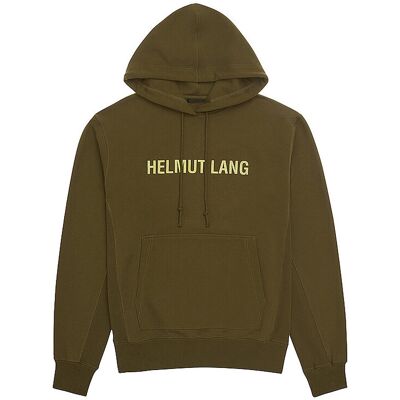 HELMUT LANG Kapuzensweater - Hoodie olive M M HELMUT LANG Kapuzensweater - Hoodie olive M M