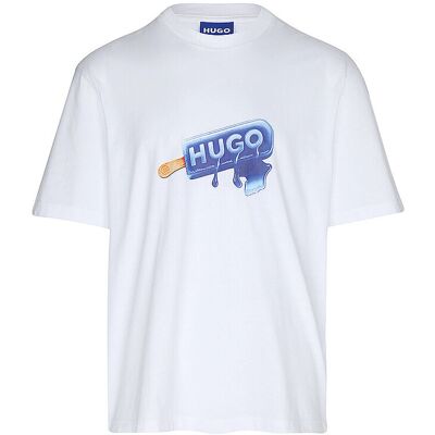 HUGO T-Shirt NOGLASY weiss XS M HUGO T-Shirt NOGLASY weiss XS M