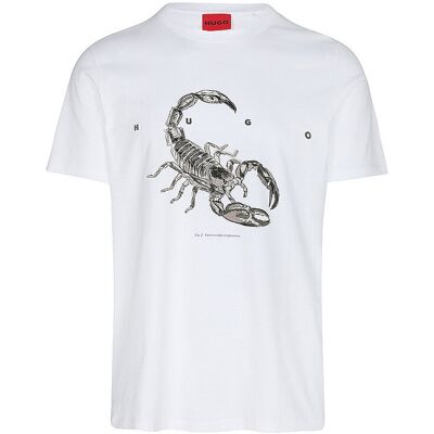 HUGO T-Shirt DISCORB weiss XXL M HUGO T-Shirt DISCORB weiss XXL M