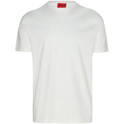HUGO T-Shirt DIMERSTEE weiss S M HUGO T-Shirt DIMERSTEE weiss S M