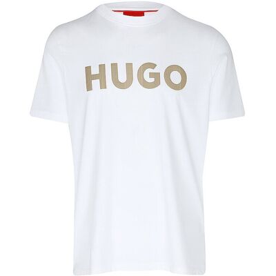 HUGO T-Shirt DULIVIO weiss S M HUGO T-Shirt DULIVIO weiss S M