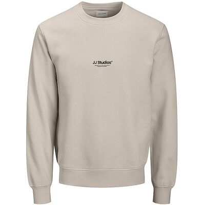 JACK & JONES Sweater JJESOHO creme XL M JACK & JONES Sweater JJESOHO creme XL M