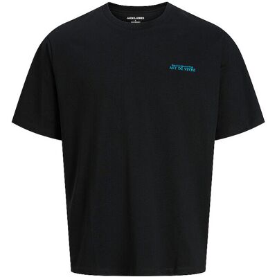 JACK & JONES T-Shirt JJLEMON schwarz M M JACK & JONES T-Shirt JJLEMON schwarz M M