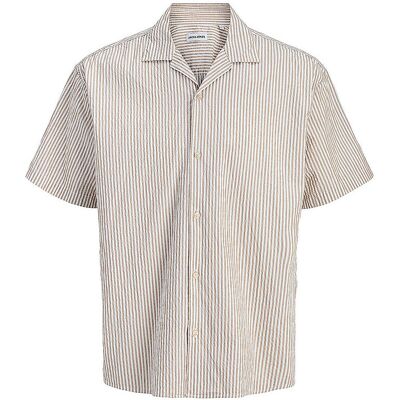 JACK & JONES Hemd JJMILO hellbraun M M JACK & JONES Hemd JJMILO hellbraun M M