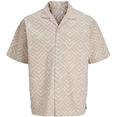 JACK & JONES Hemd JJMILO beige XL M JACK & JONES Hemd JJMILO beige XL M