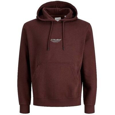 JACK & JONES Kapuzensweater - Hoodie JJESOHO dunkelrot XXL M JACK & JONES Kapuzensweater - Hoodie JJESOHO dunkelrot XXL M