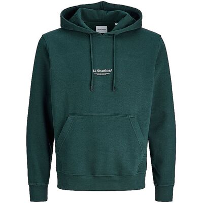 JACK & JONES Kapuzensweater - Hoodie JJESOHO dunkelgrün XXL M JACK & JONES Kapuzensweater - Hoodie JJESOHO dunkelgrün XXL M