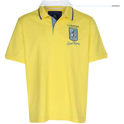 LA MARTINA Poloshirt gelb XXL M LA MARTINA Poloshirt gelb XXL M