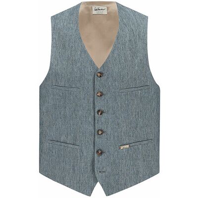 LUIS TRENKER Trachtengilet LUSEBASTIAN blau 52 M LUIS TRENKER Trachtengilet LUSEBASTIAN blau 52 M