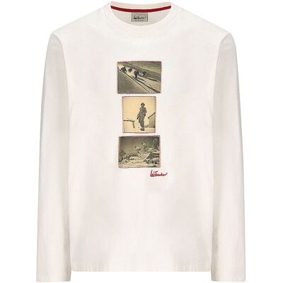 LUIS TRENKER Langarmshirt LUBODE weiss S M LUIS TRENKER Langarmshirt LUBODE weiss S M