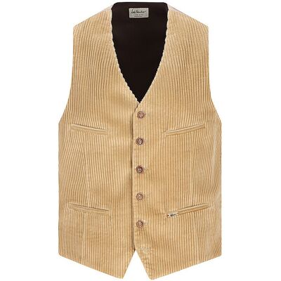 LUIS TRENKER Trachtengilet LUSEBASTIAN hellbraun 48 M LUIS TRENKER Trachtengilet LUSEBASTIAN hellbraun 48 M